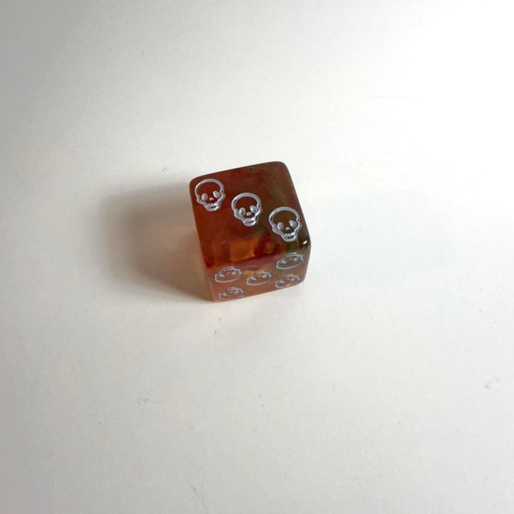 Skull Acrylic D6