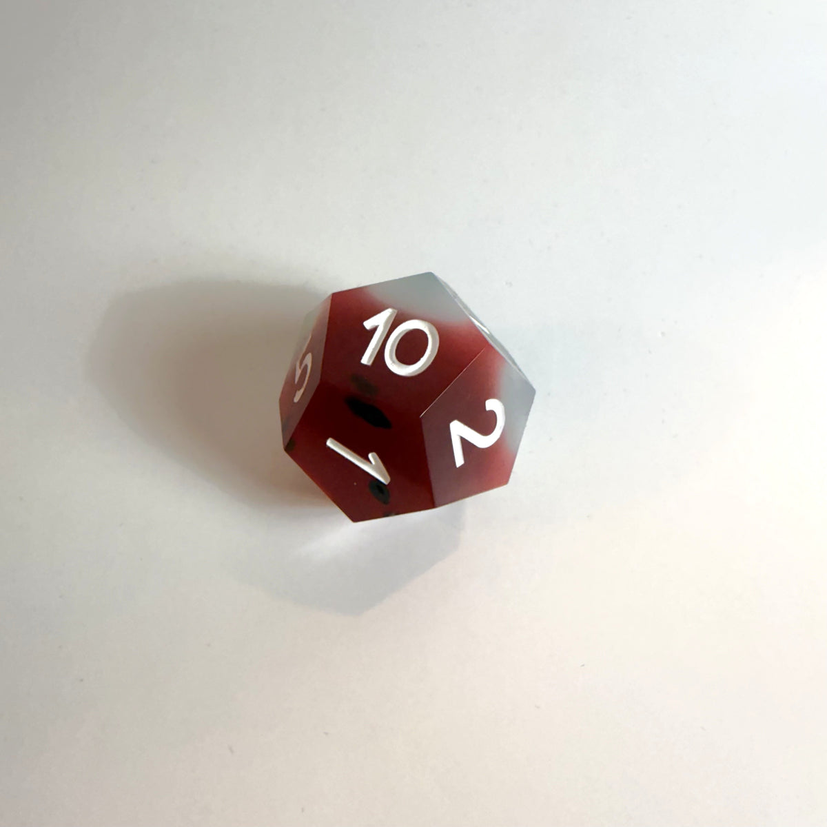 Watermelon Resin Sharp Edge Resin Dice Set