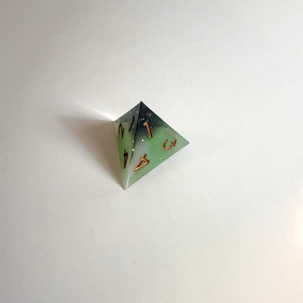 Veilwood Shade Sharp Edge Resin Dice Set