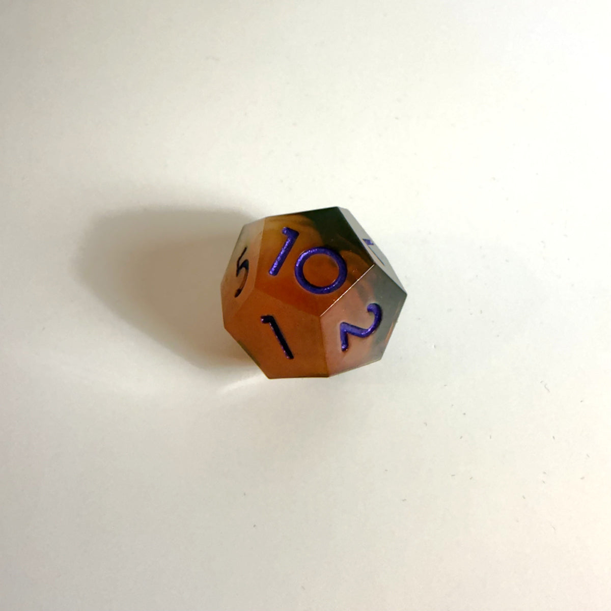 Umbral Blaze Sharp Edge Resin Dice Set