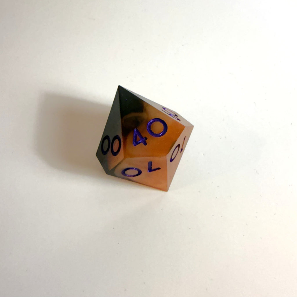 Umbral Blaze Sharp Edge Resin Dice Set