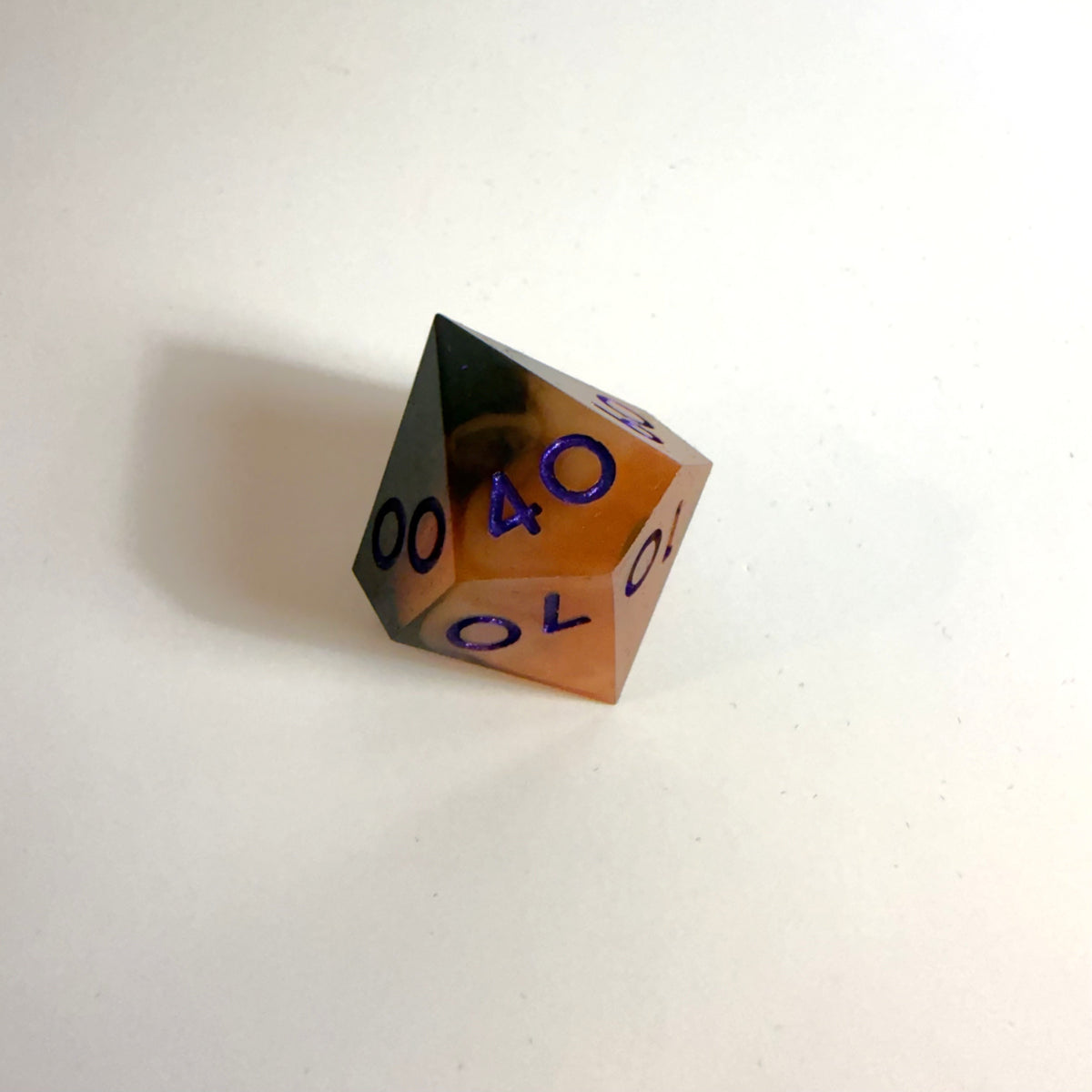 Umbral Blaze Sharp Edge Resin Dice Set