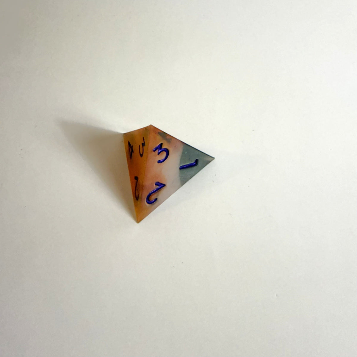 Umbral Blaze Sharp Edge Resin Dice Set