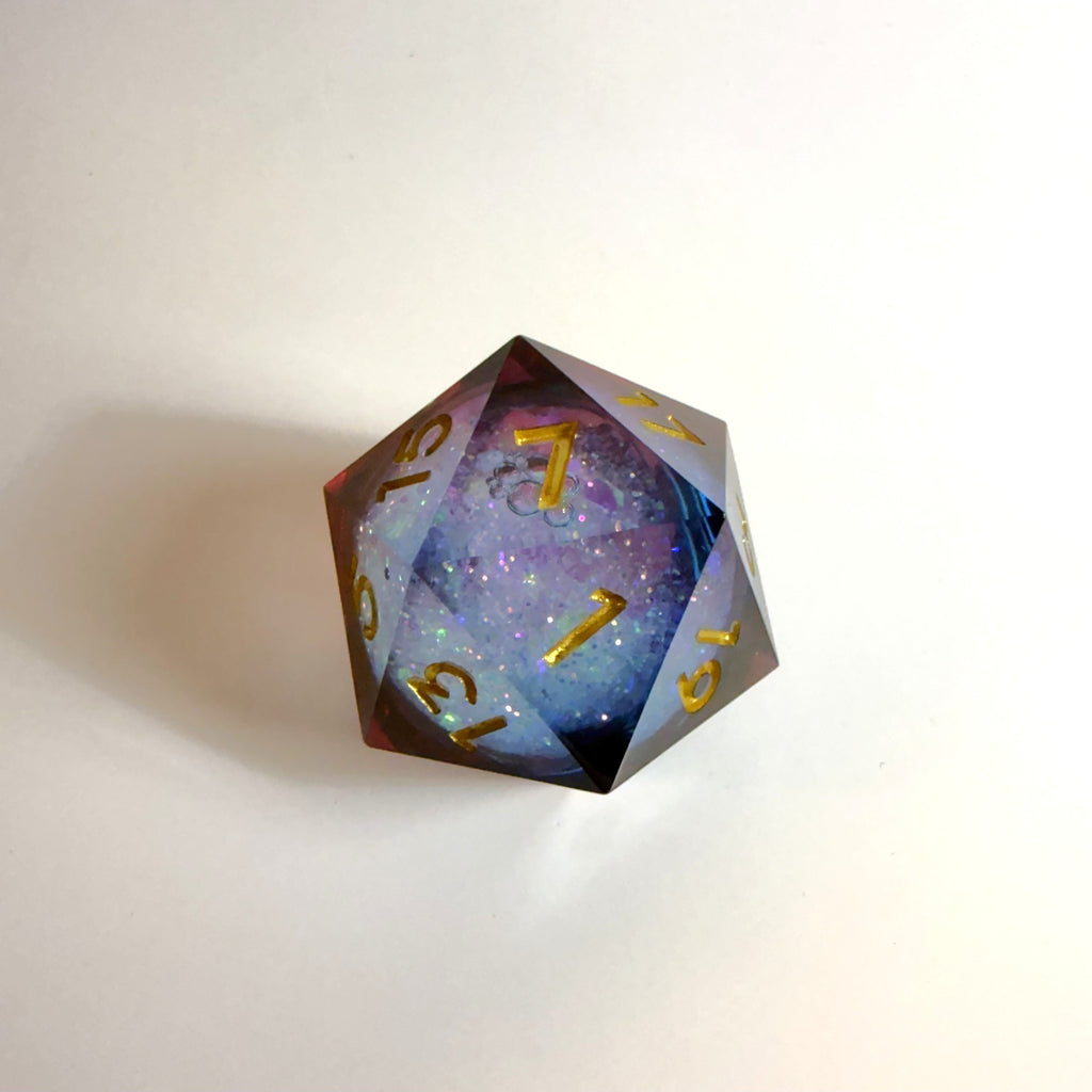 Spellborn Nebula Chonk Resin D20