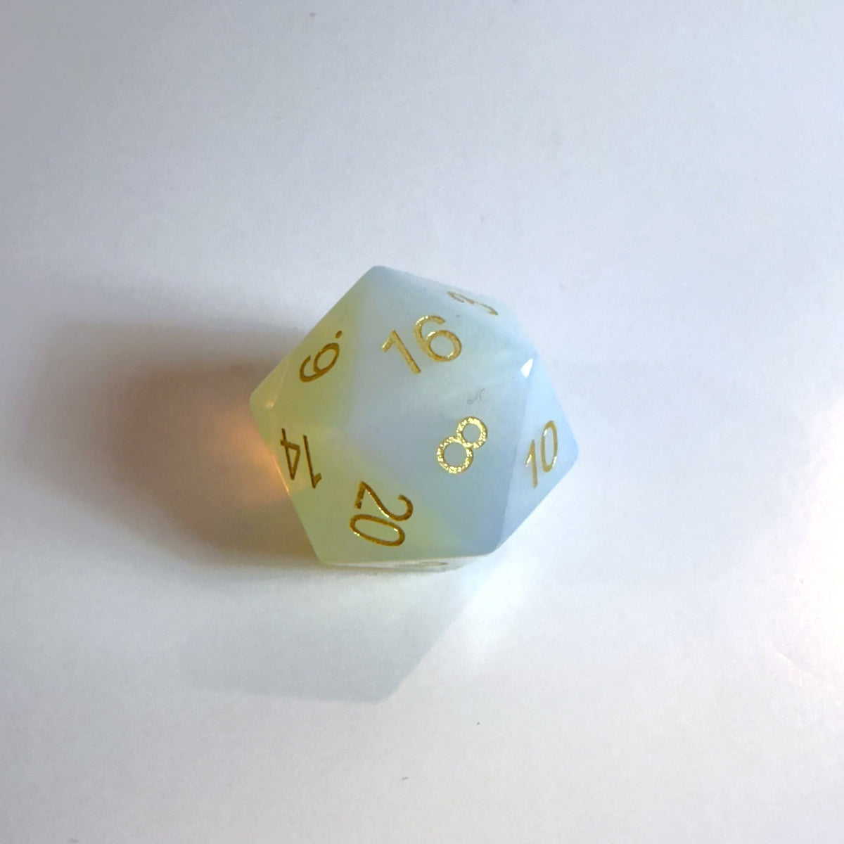 Opalite Gemstone Dice Set