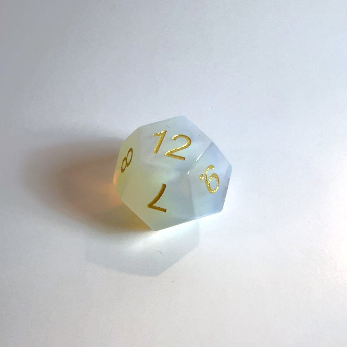 Opalite Gemstone Dice Set