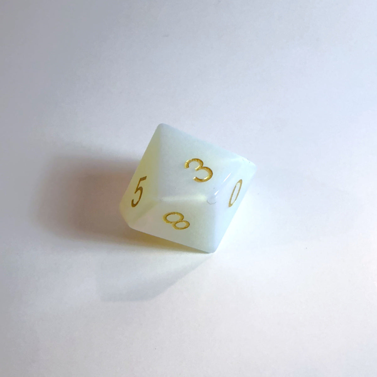 Opalite Gemstone Dice Set