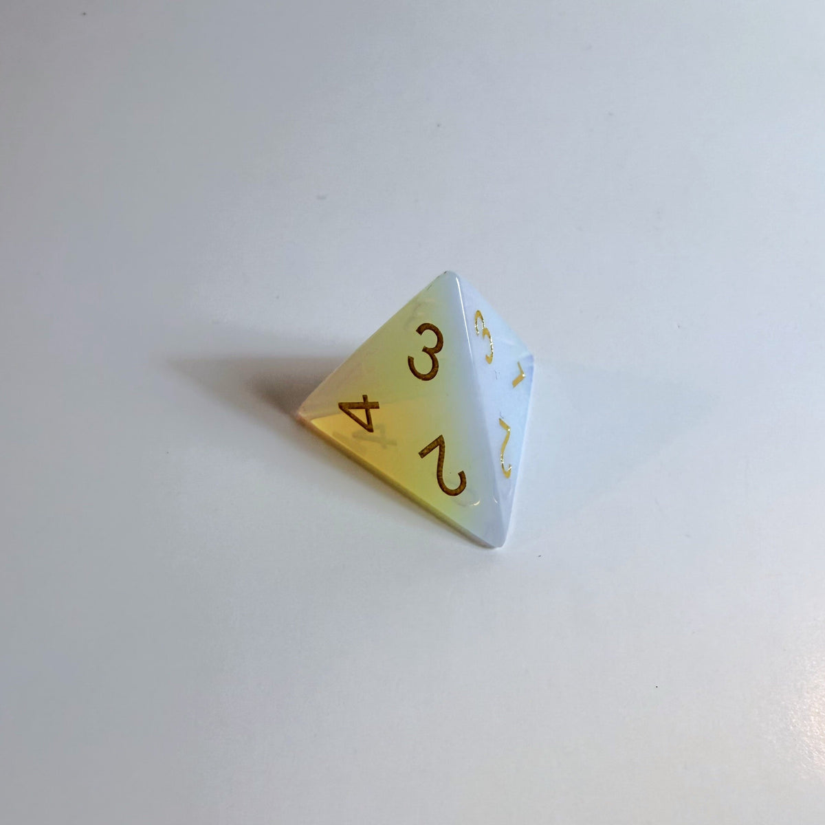 Opalite Gemstone Dice Set