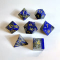 Lapis Lazuli Gemstone Dice Set