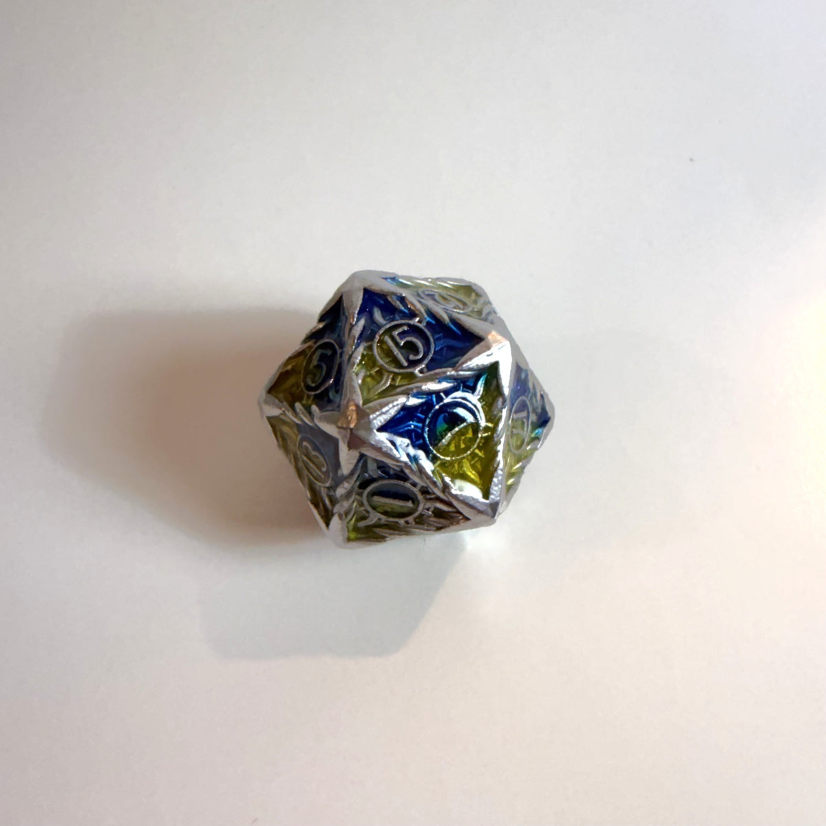 Sky Blessed Oath Solid Metal Dice Set