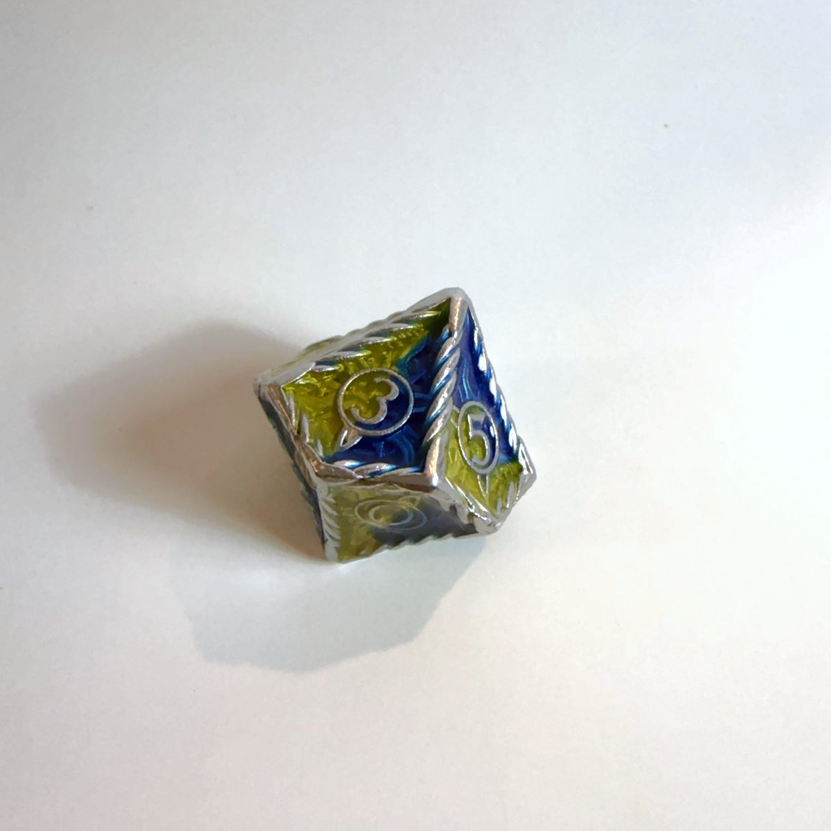 Sky Blessed Oath Solid Metal Dice Set