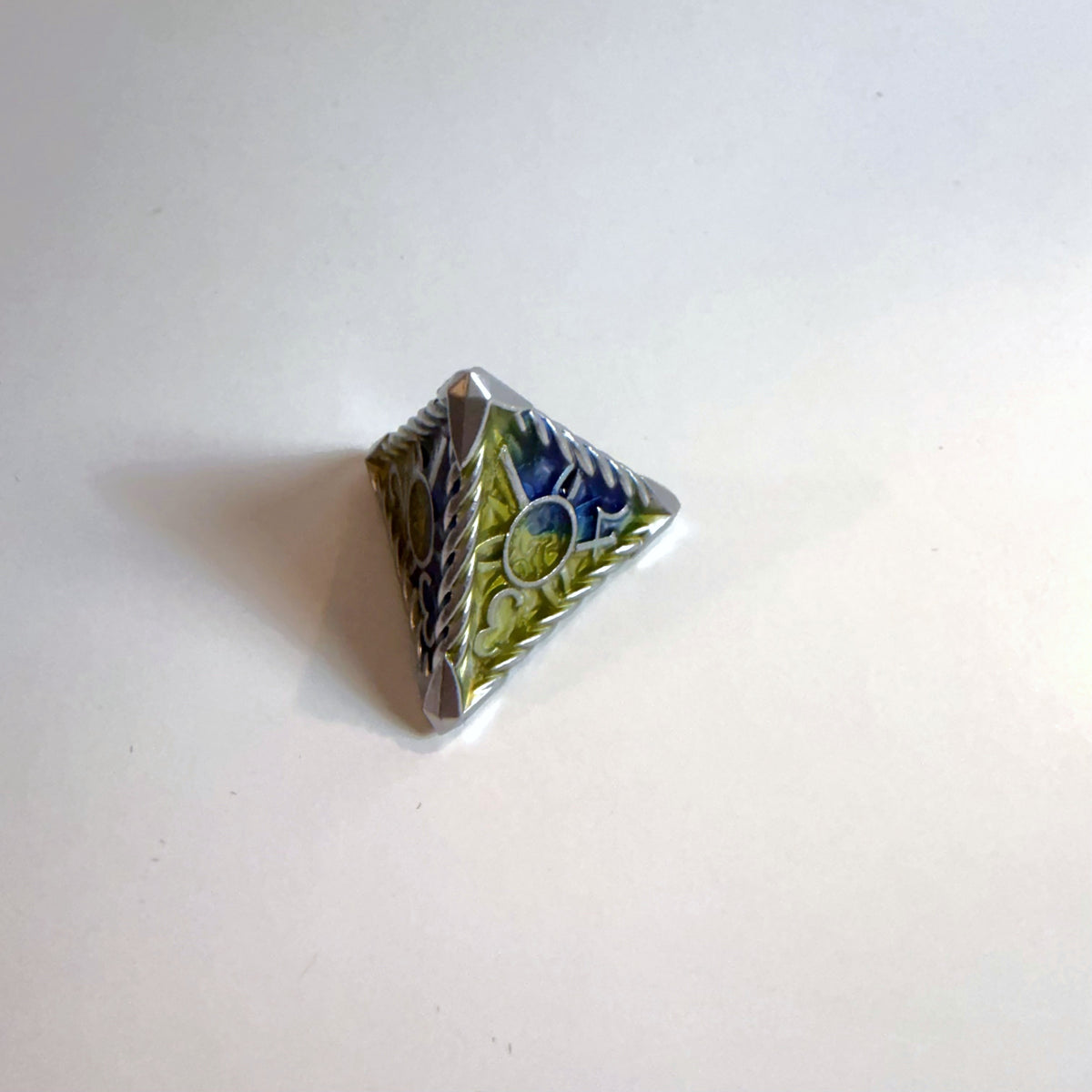 Sky Blessed Oath Solid Metal Dice Set