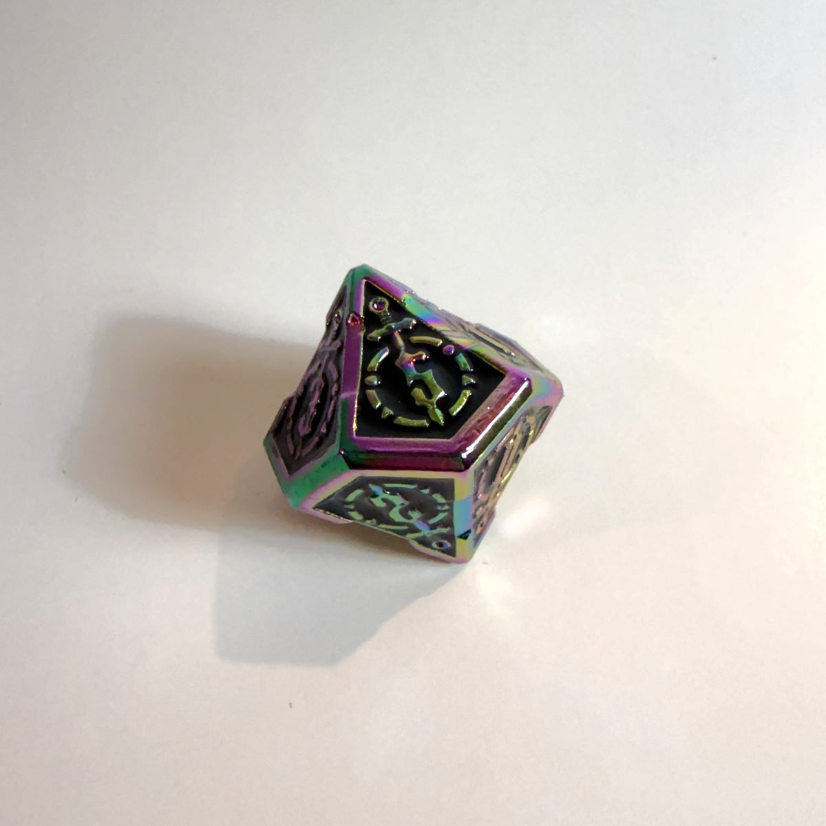 Chaotic Ritual Solid Metal Dice Set