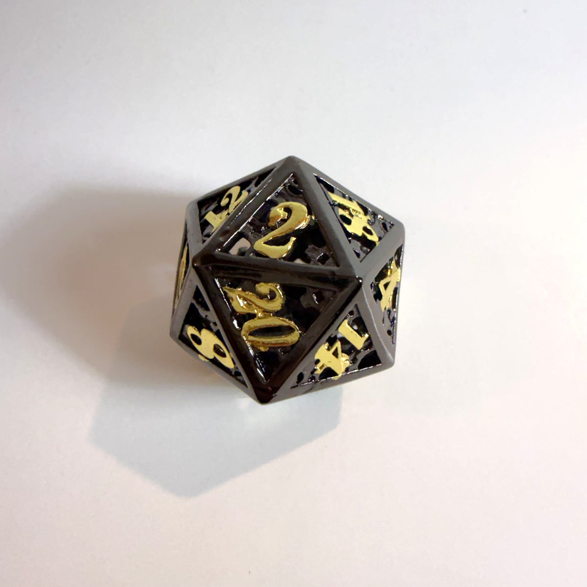 Clockwork Dominion Hollow Metal Dice Set
