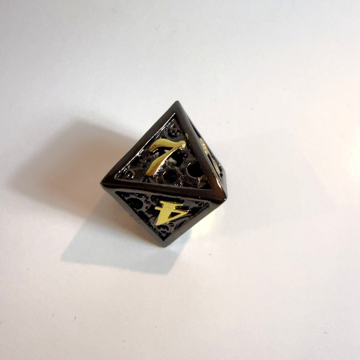 Clockwork Dominion Hollow Metal Dice Set