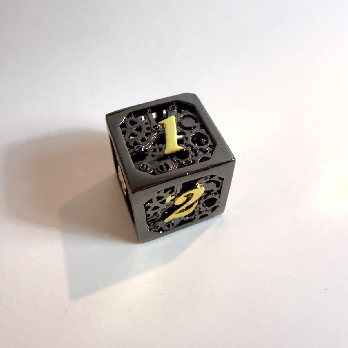 Clockwork Dominion Hollow Metal Dice Set