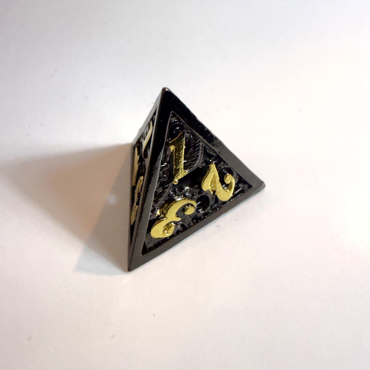 Clockwork Dominion Hollow Metal Dice Set