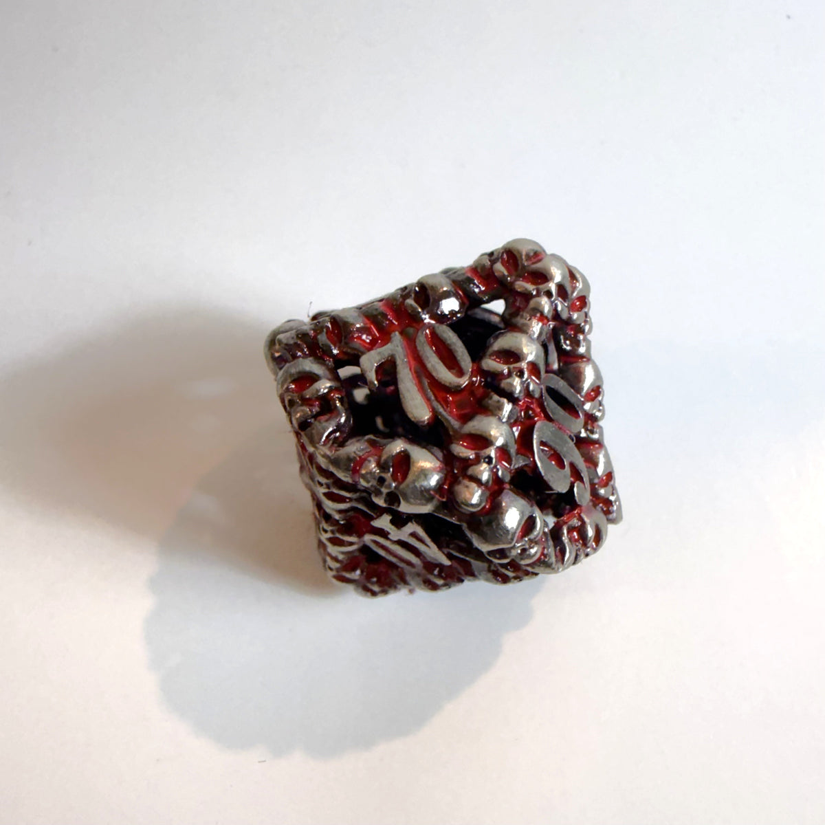 Bloodforged Cell Hollow Metal Dice Set