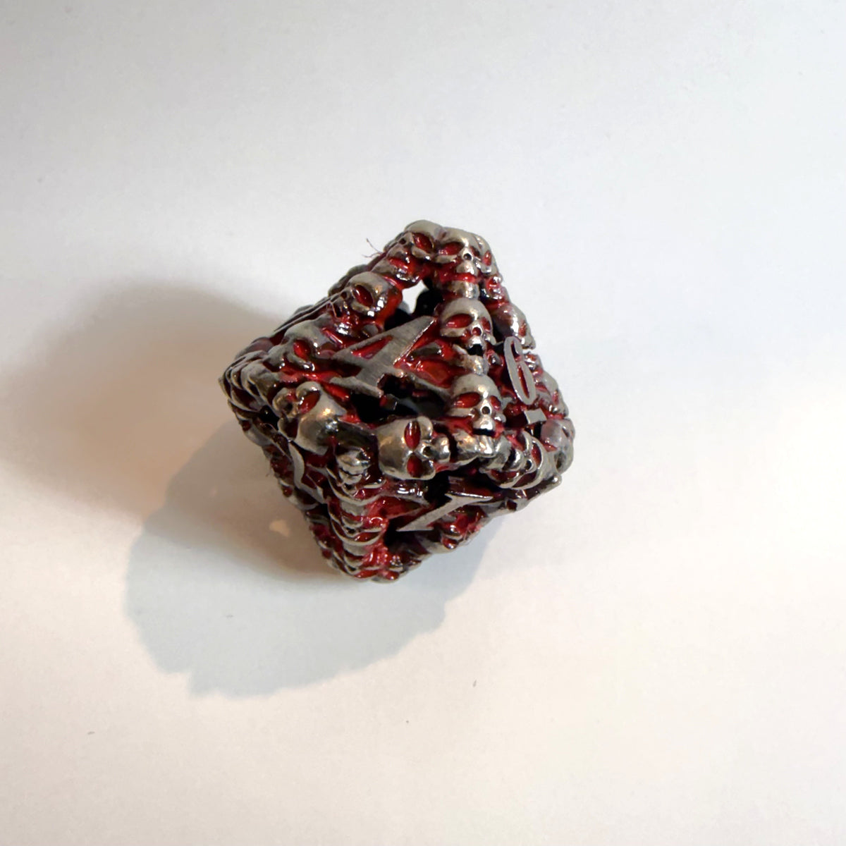 Bloodforged Cell Hollow Metal Dice Set