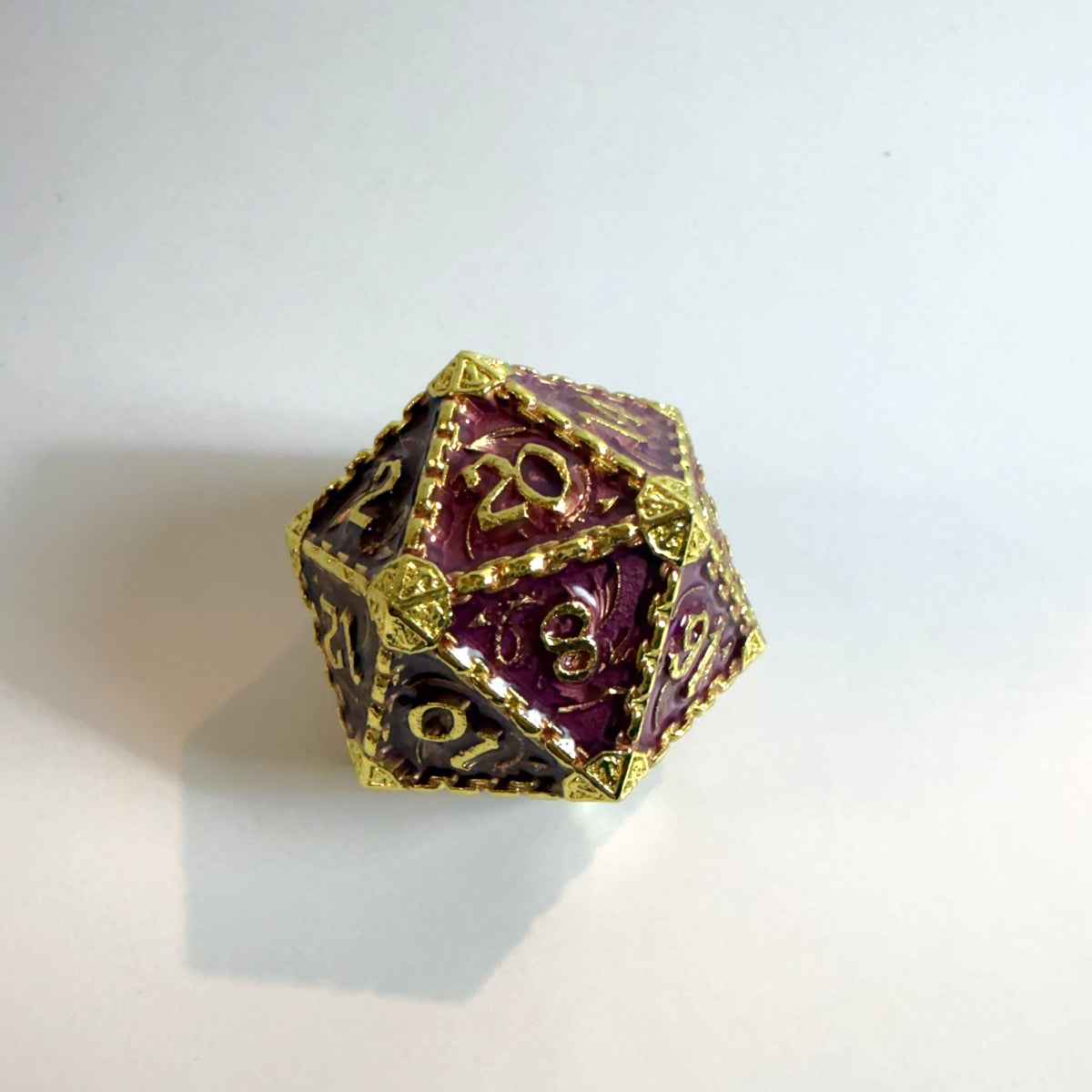 Lord’s Sigil Solid Metal Dice Set