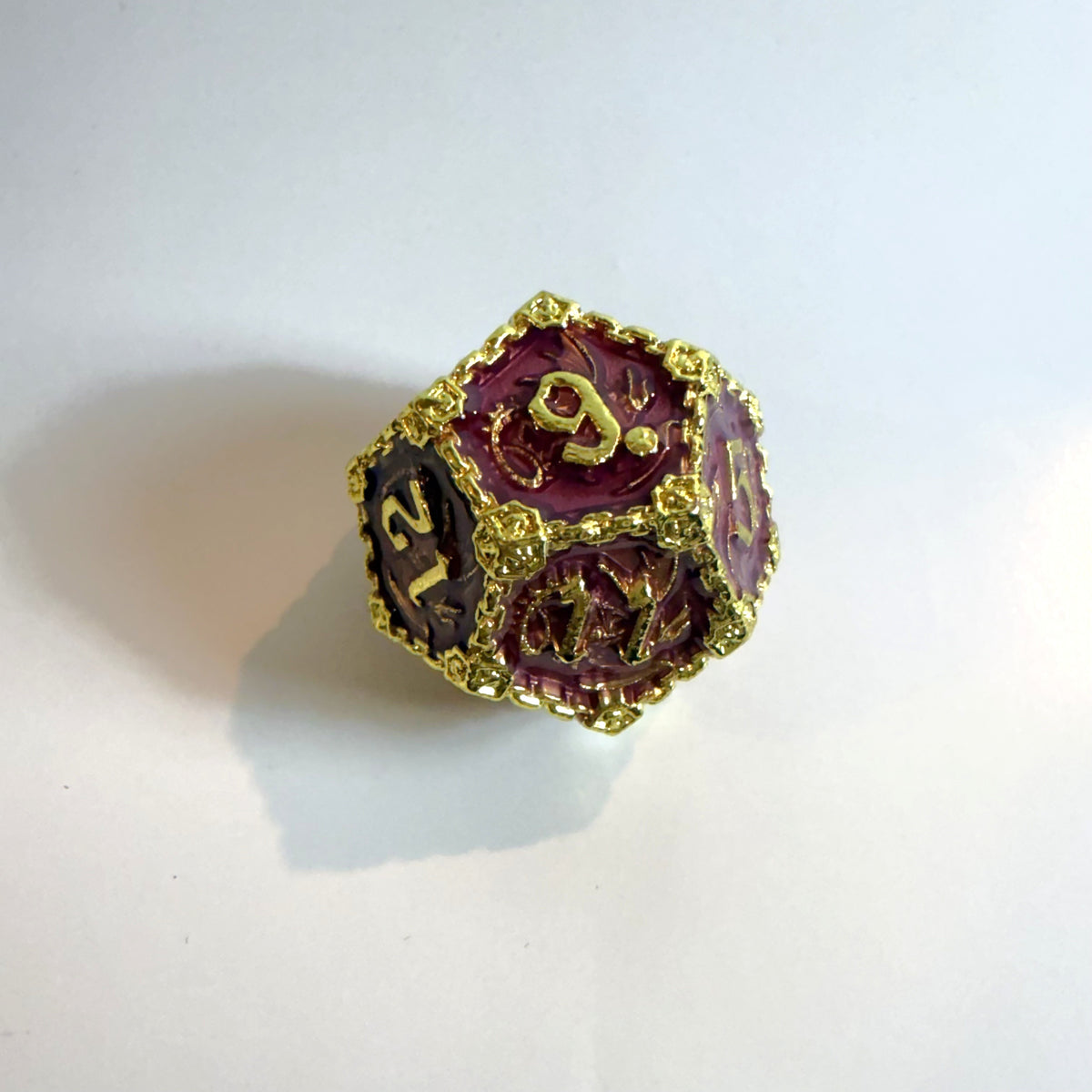 Lord’s Sigil Solid Metal Dice Set