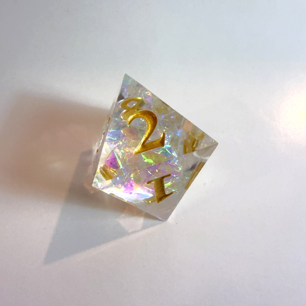 Prism Spark Sharp Edge Resin Dice Set