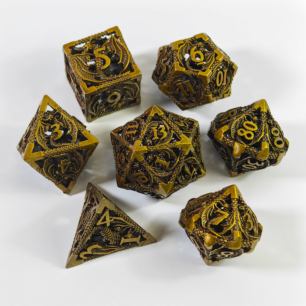 Wyvern Hollow Metal Dice Set