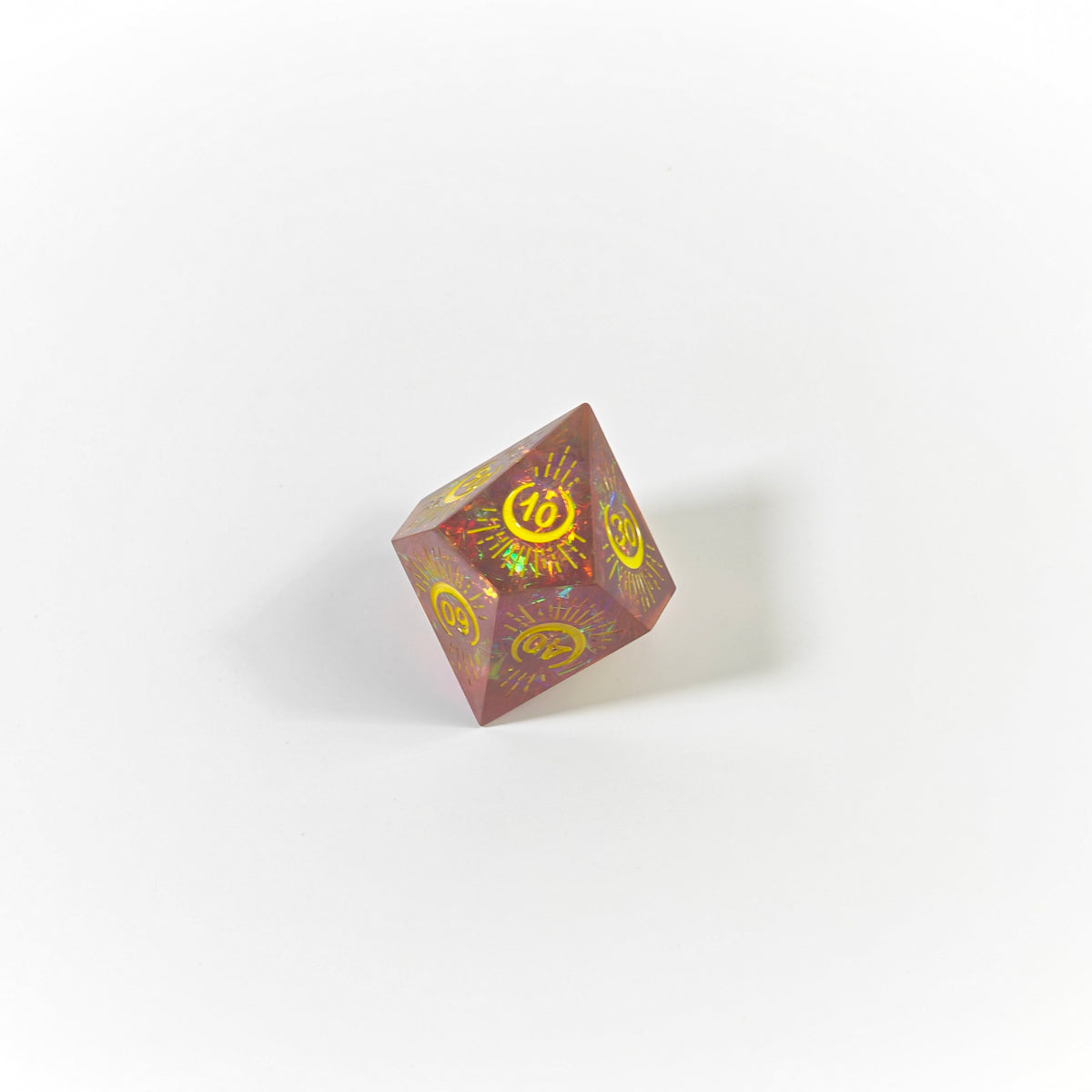 Bloodmoon Handmade Resin Dice Set