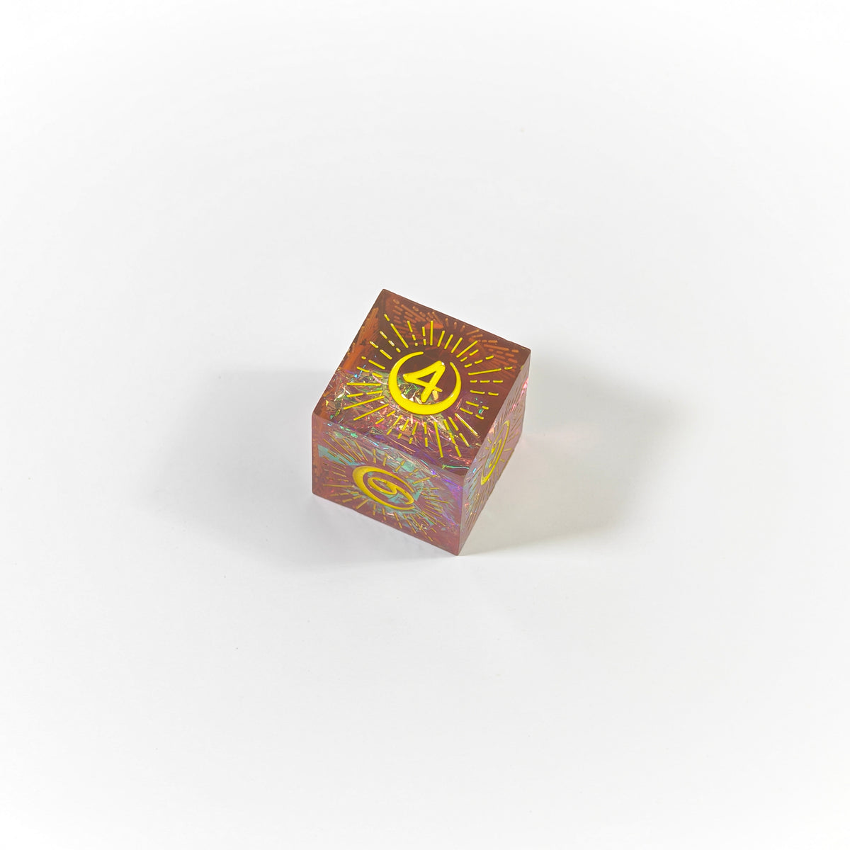 Bloodmoon Handmade Resin Dice Set