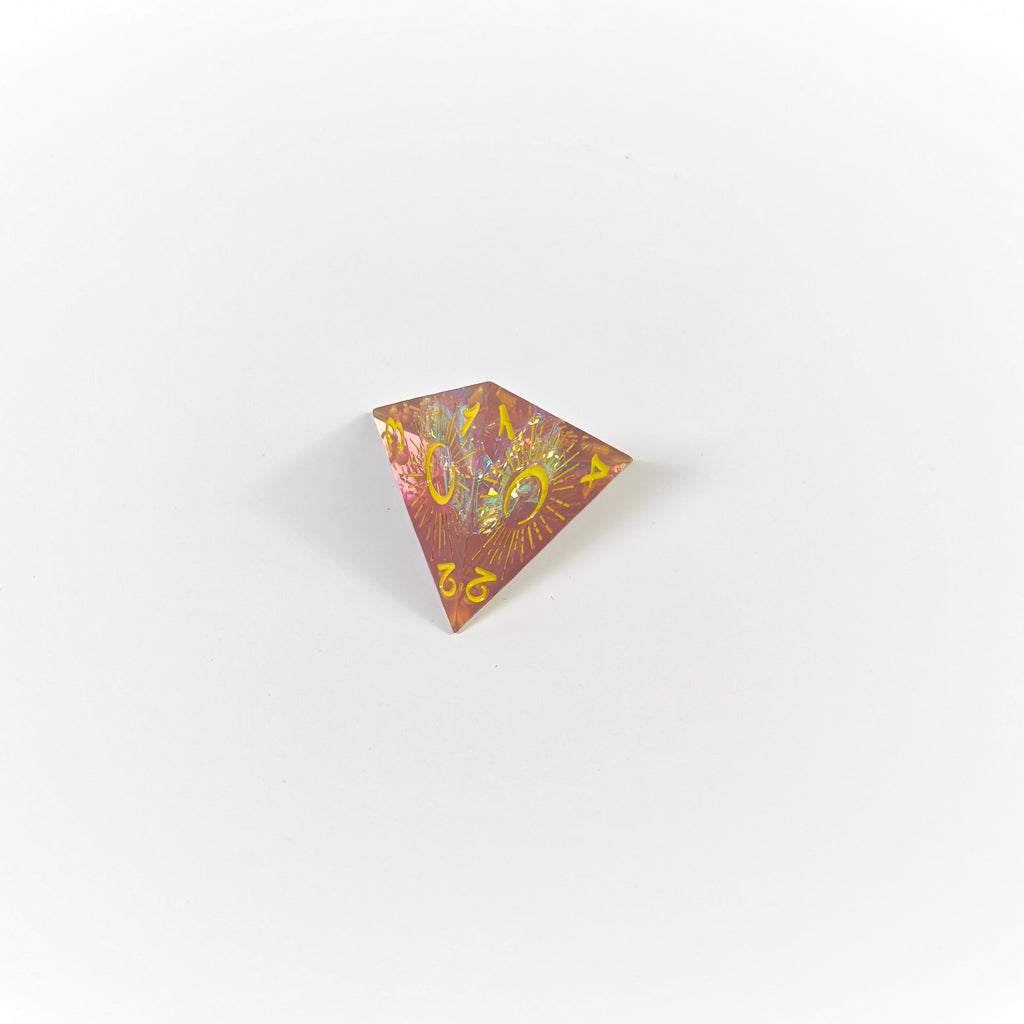 Bloodmoon Handmade Resin Dice Set