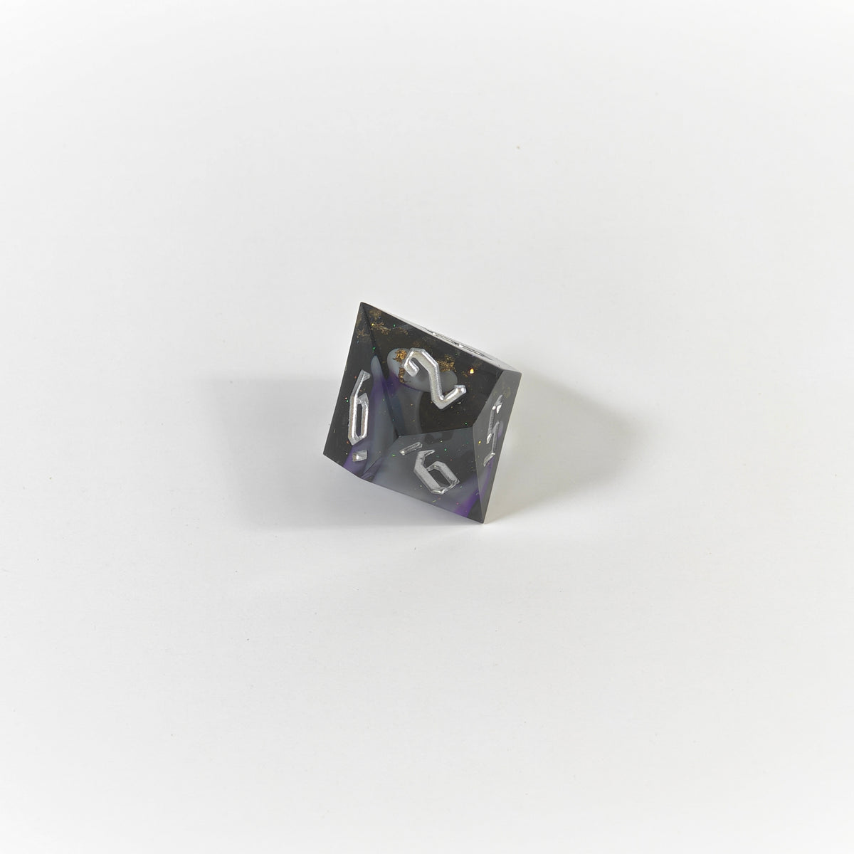 Cosmic Dust Sharp Edge Resin Dice Set
