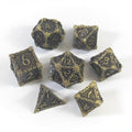 Ancient Dagger Solid Metal Dice Set