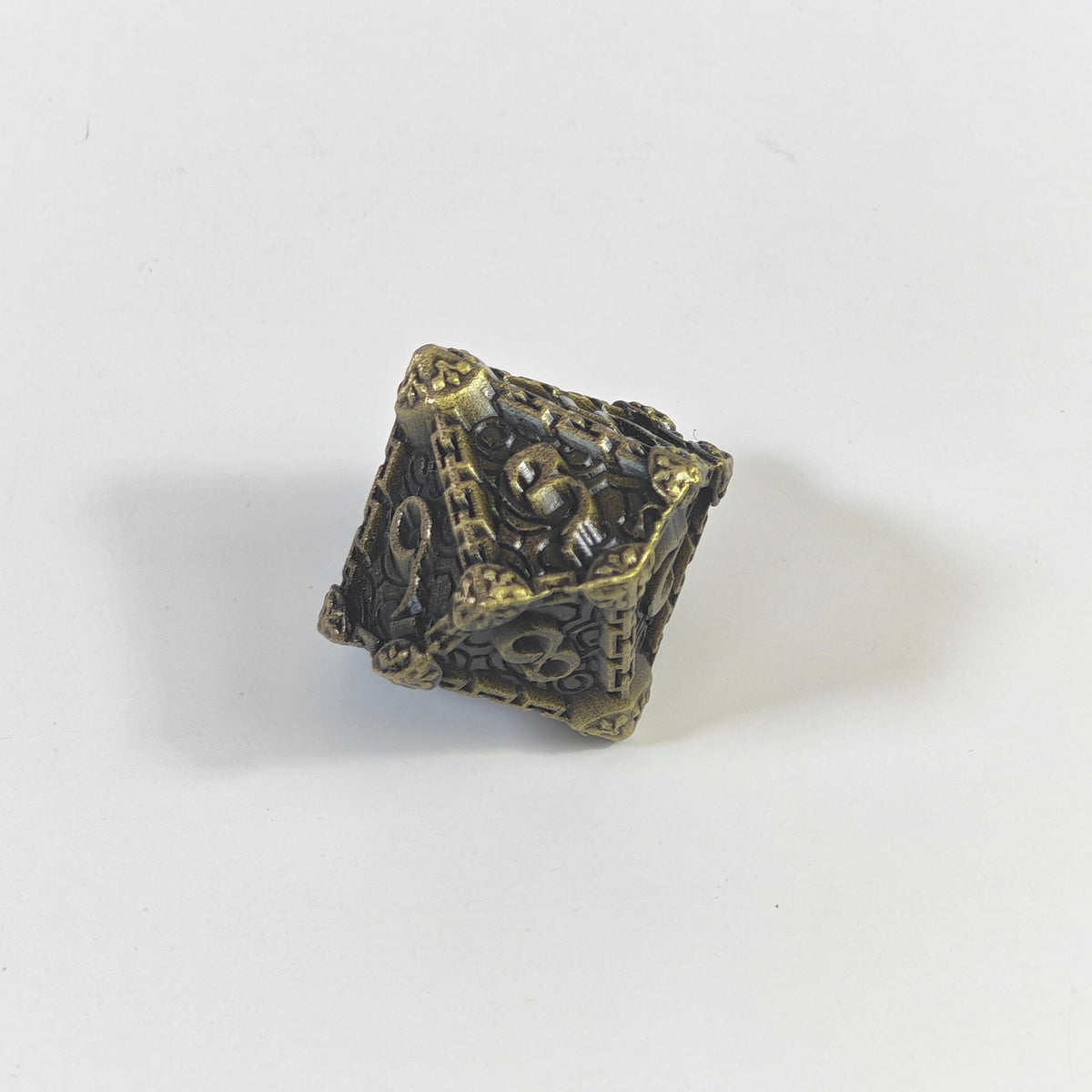 Ancient Dagger Solid Metal Dice Set