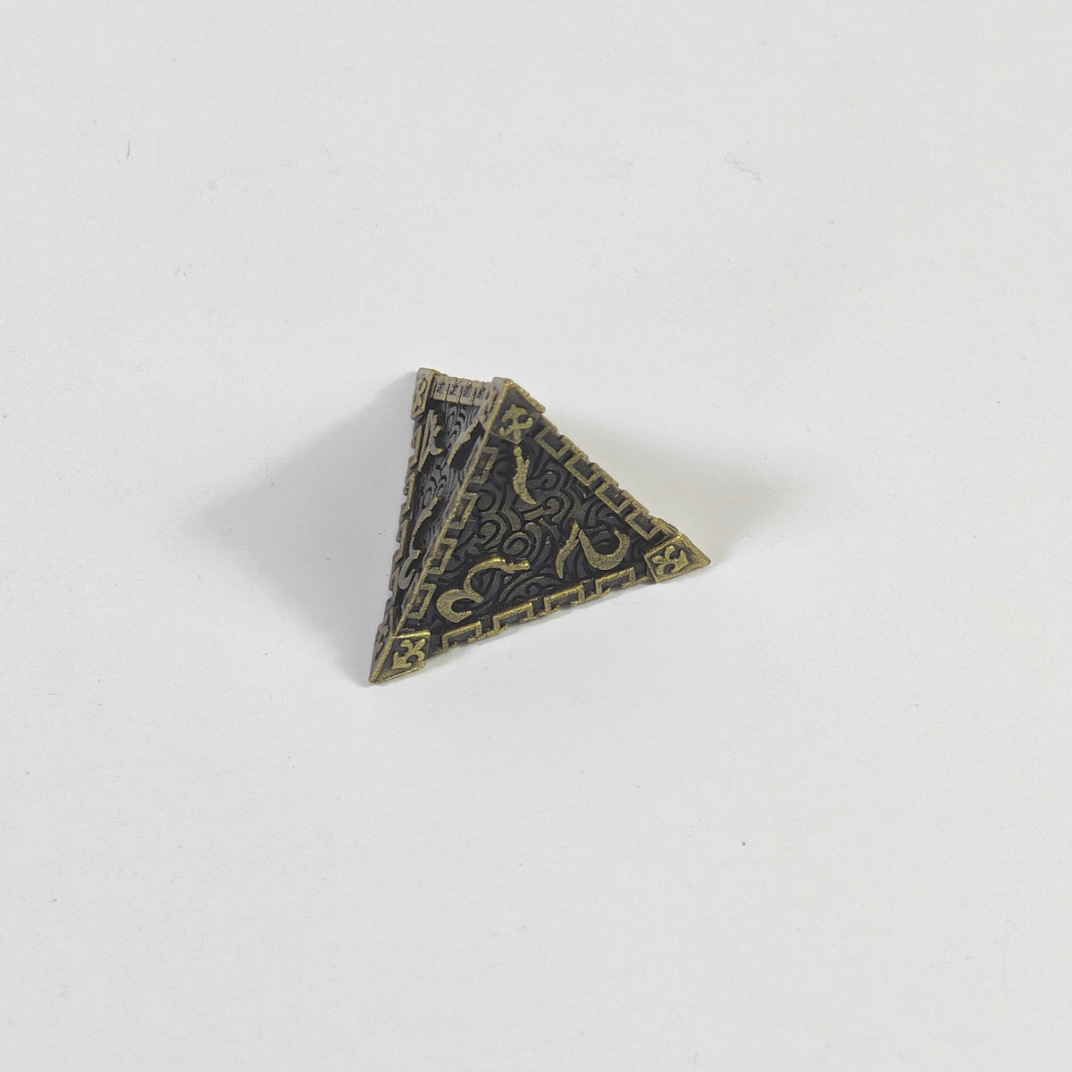 Ancient Dagger Solid Metal Dice Set