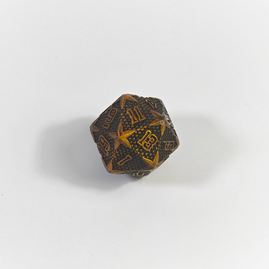 Power Play Solid Metal Dice Set