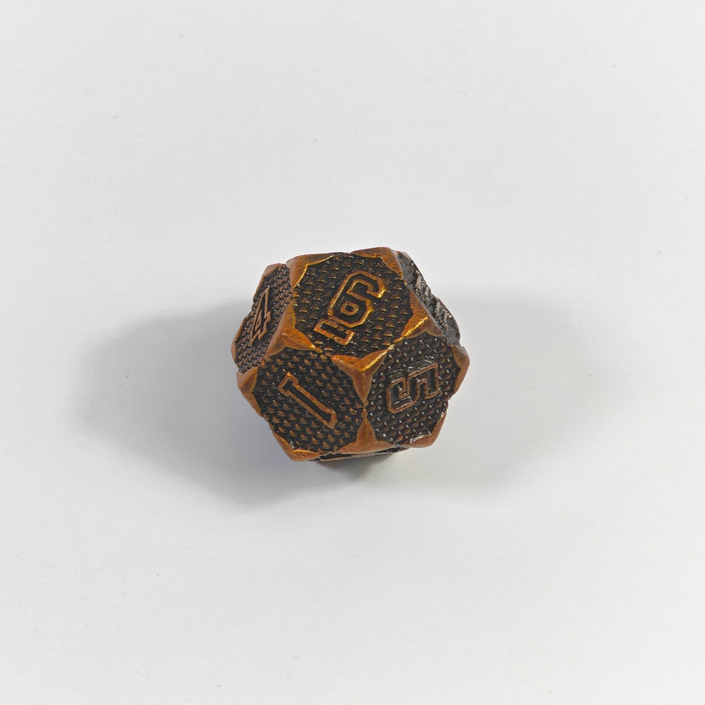 Power Play Solid Metal Dice Set