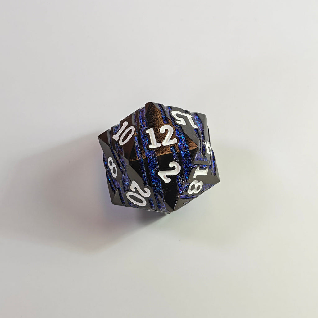 Primal Clawing Chonk Solid Metal D20