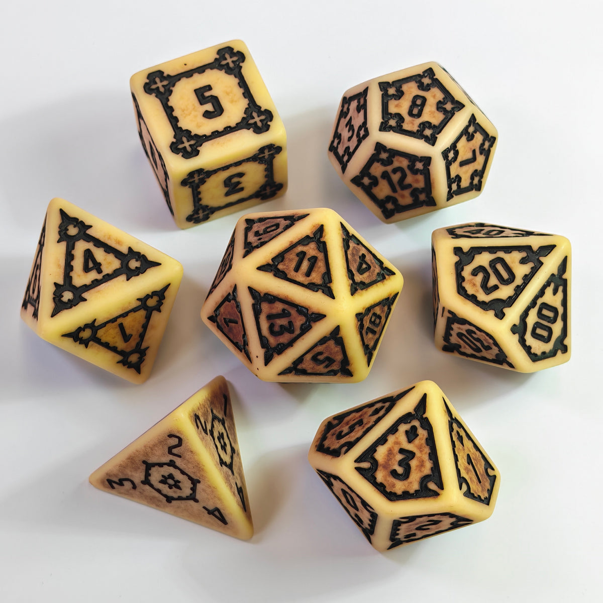 Bonestyle Chonk Acrylic Dice Set