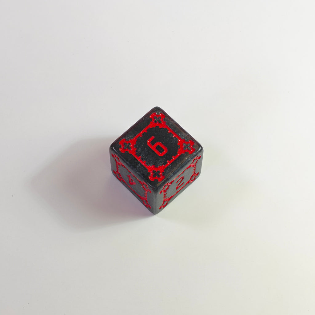 Bloodstone Chonk Acrylic Dice Set