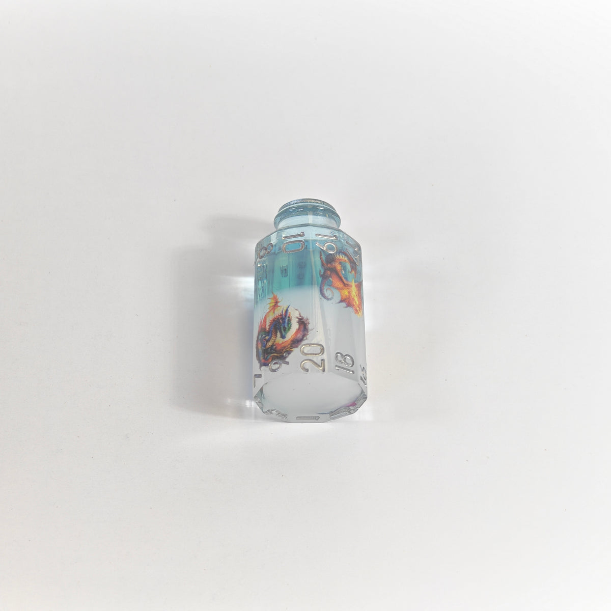 Blue Dragon Bottles Resin Dice Set
