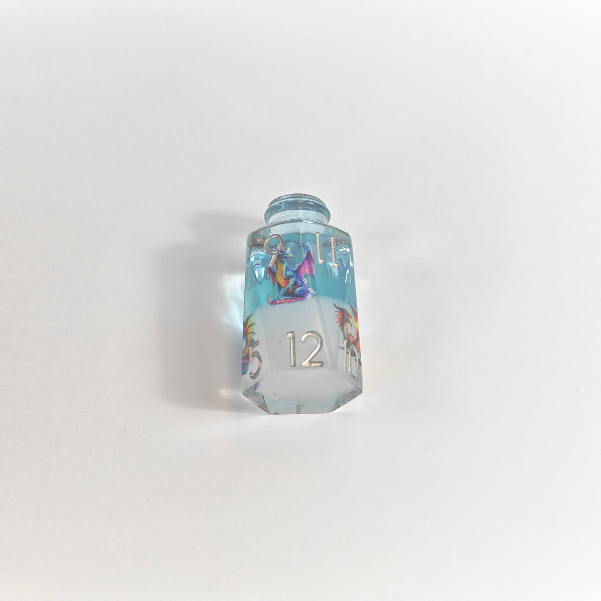 Blue Dragon Bottles Resin Dice Set