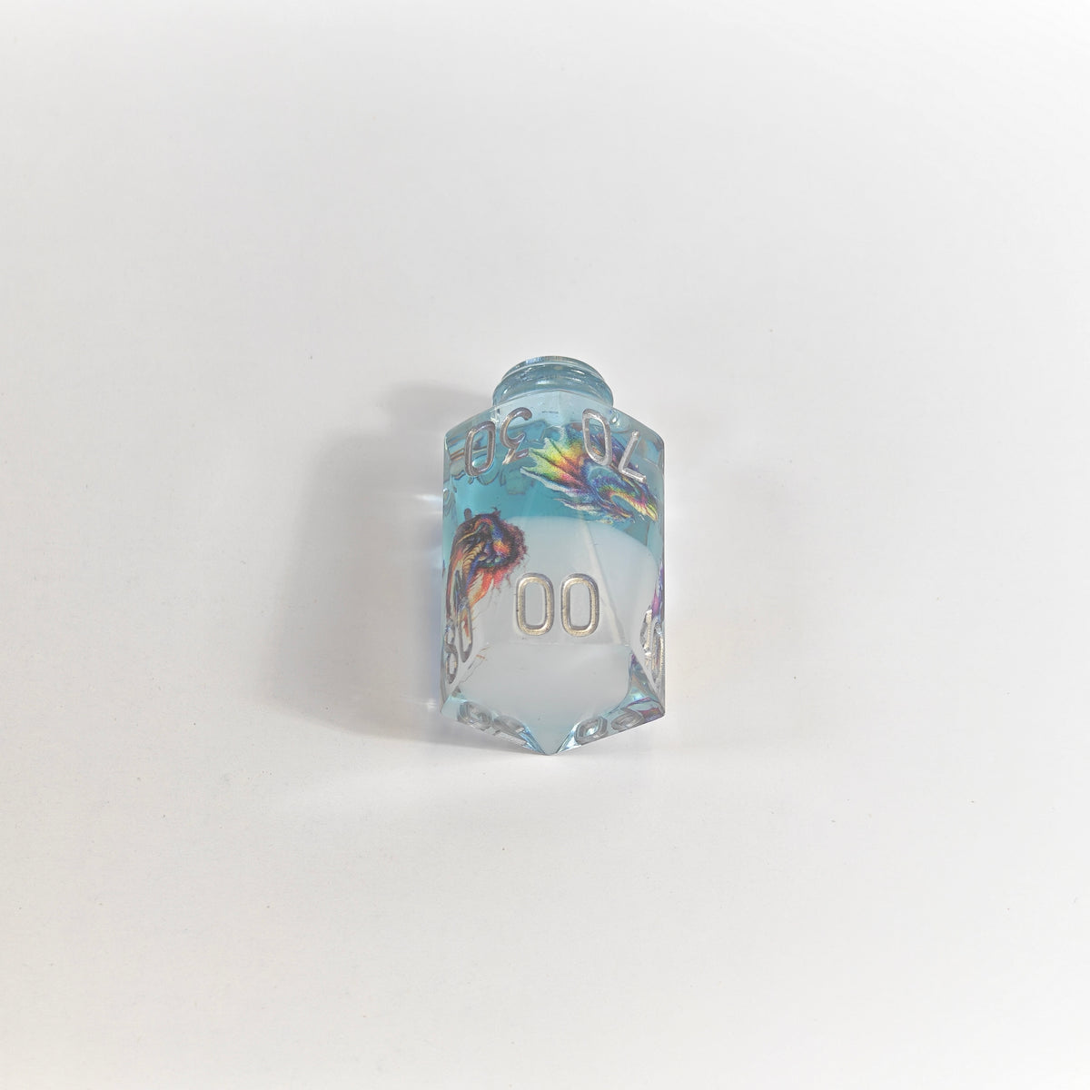 Blue Dragon Bottles Resin Dice Set