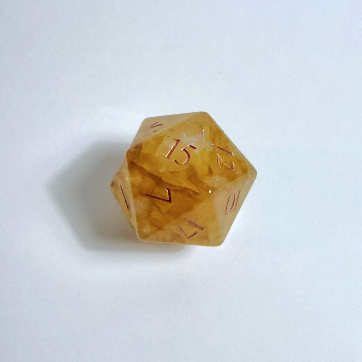Calcite Gemstone Dice Set