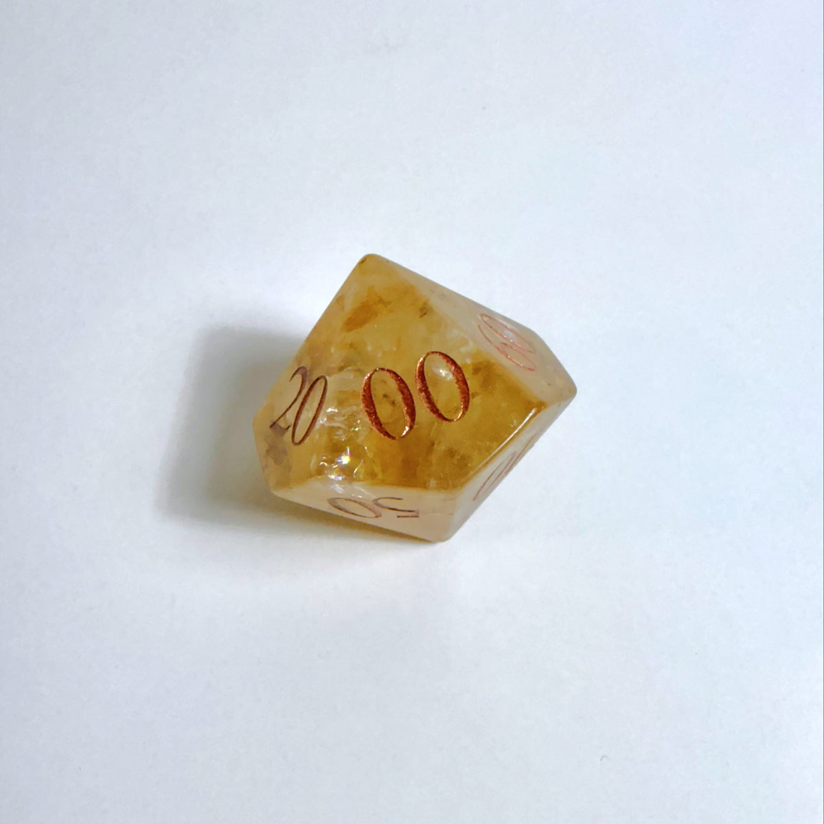 Calcite Gemstone Dice Set