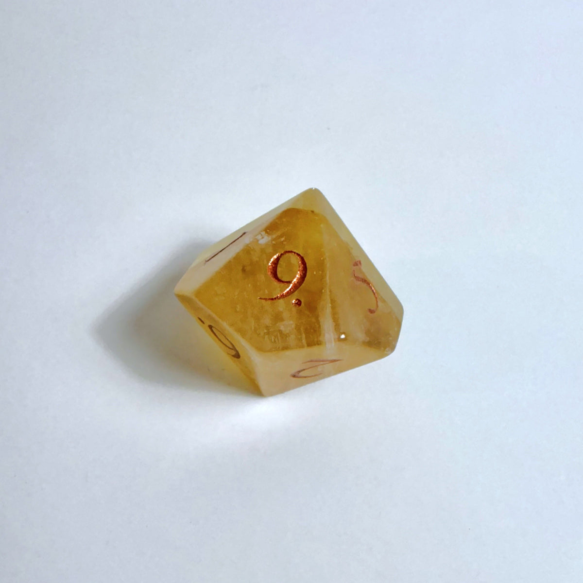 Calcite Gemstone Dice Set