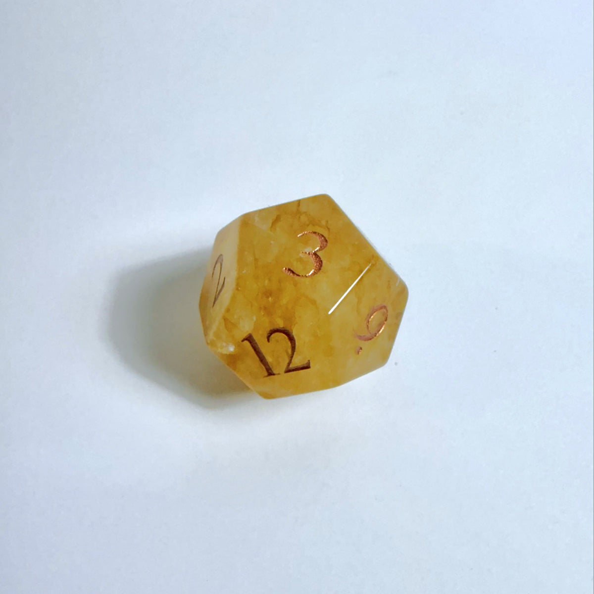Calcite Gemstone Dice Set