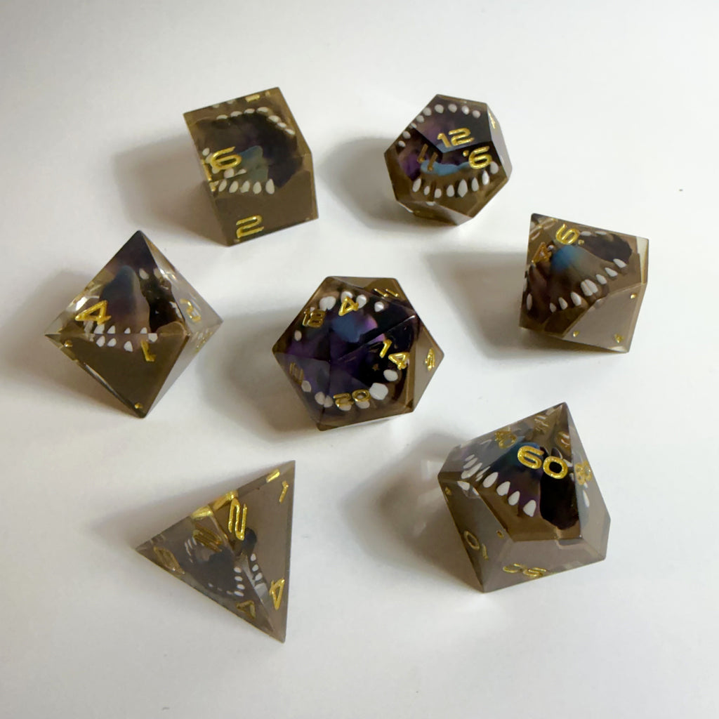 Mimic Handmade Resin Dice Set