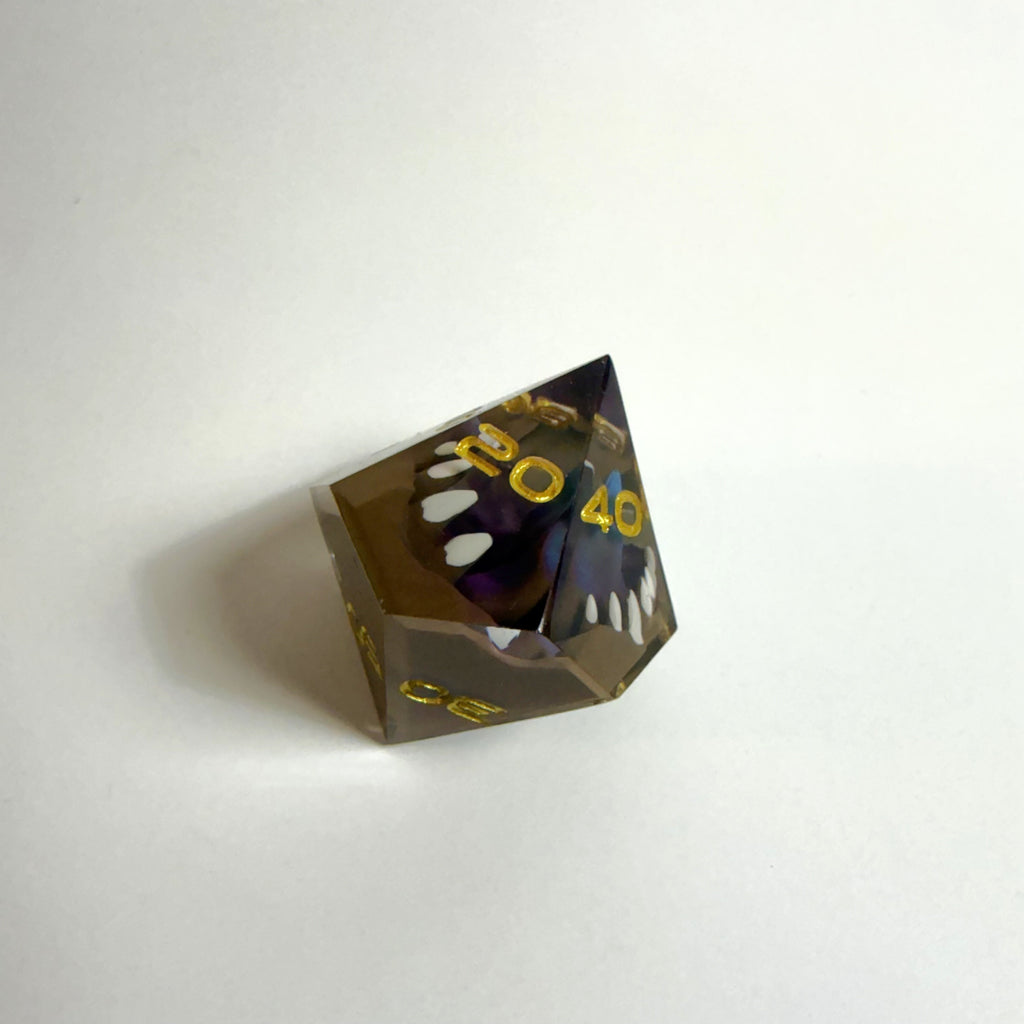 Mimic Handmade Resin Dice Set