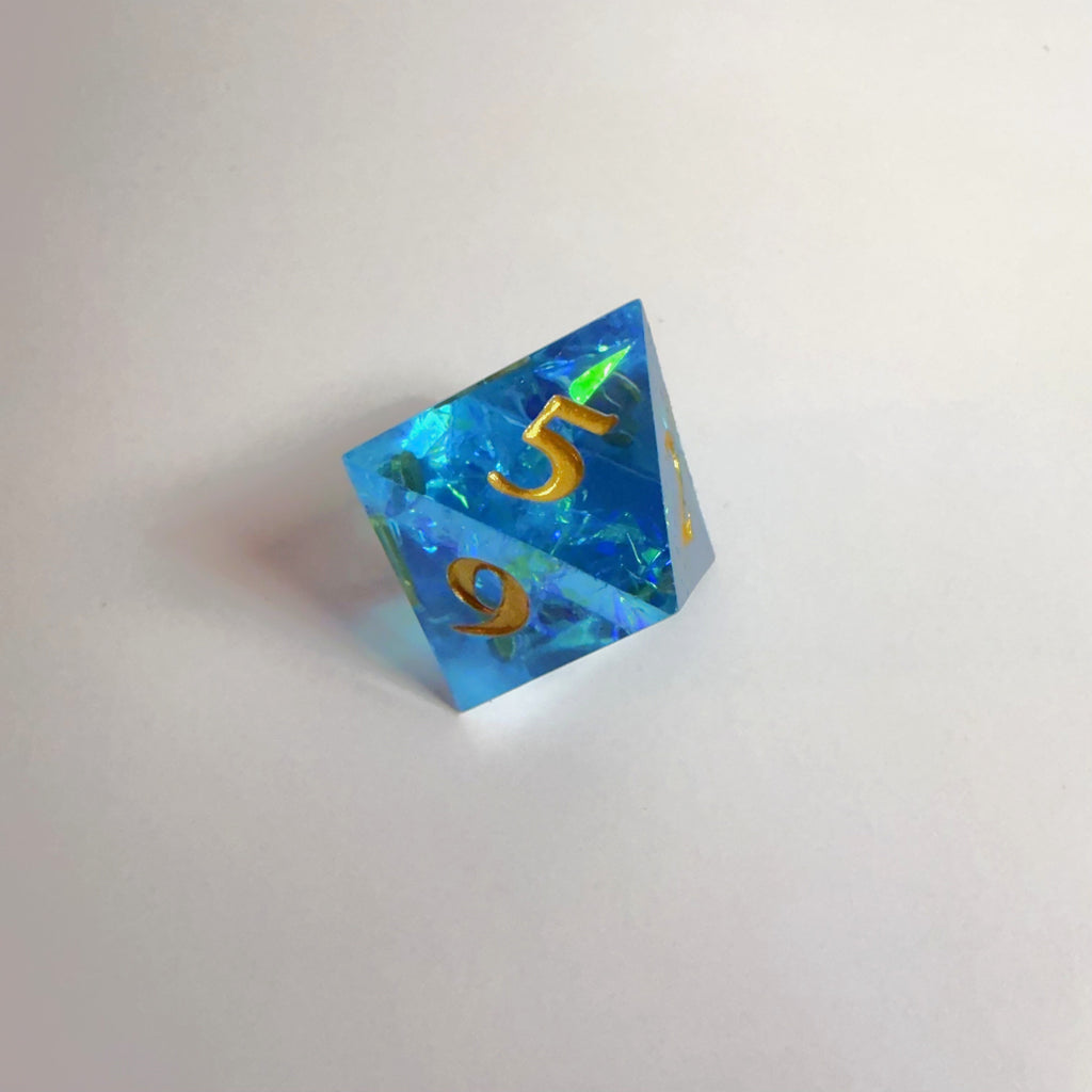 Siren's Luck Sharp Edge Resin Dice Set