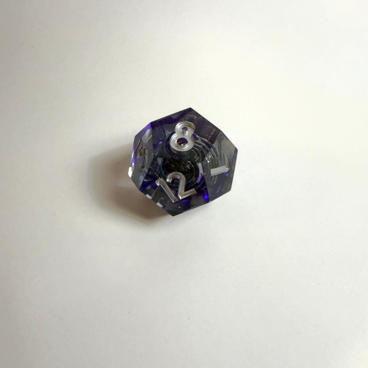 Galaxy Void Sharp Edge Resin Dice Set